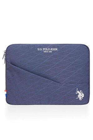 U.s. Polo Assn. Macbook Air - Macbook Pro 15&15.6 İnç Uyumlu Laptop Kılıfı Lacivert PLEVR23692