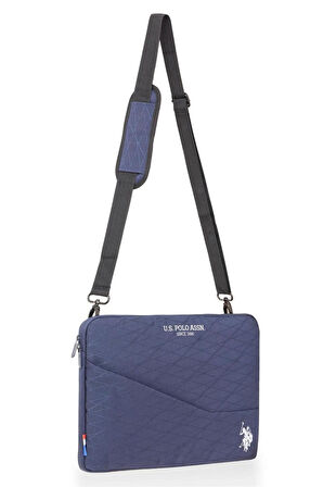 U.s. Polo Assn. Macbook Air - Macbook Pro 15&15.6 İnç Uyumlu Laptop Kılıfı Lacivert PLEVR23692