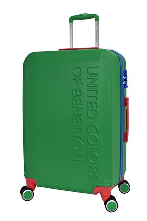 United Colors Of Benetton Lüx Abs Orta Boy Valiz Yeşil BNT600