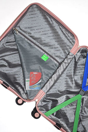 Benetton Kabin Boy %100 Polipropilen Valiz Rose Bnt2000