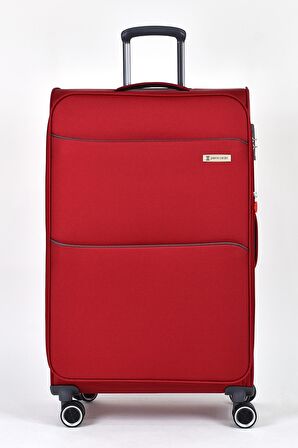 Pierre Cardin Ultra Light Kumaş Büyük Boy Valiz Bordo PC6050