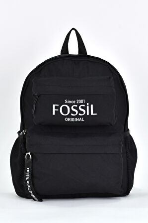 Fossil Unisex Çok Gözlü Günlük Seyahat Okul Sırt Çantası Pembe 9512