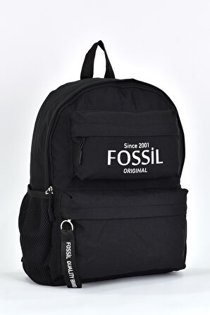 Fossil Unisex Çok Gözlü Günlük Seyahat Okul Sırt Çantası Pembe 9512