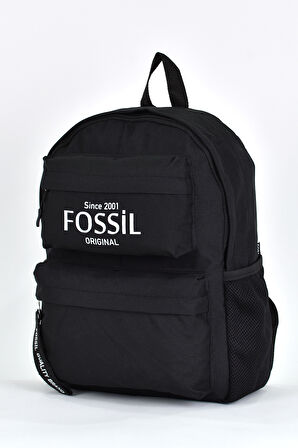 Fossil Unisex Çok Gözlü Günlük Seyahat Okul Sırt Çantası Pembe 9512