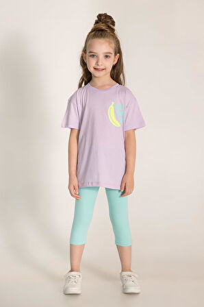 Kız Bebek Baskılı Takım 0396