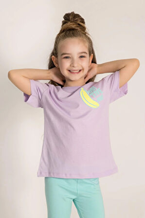 Kız Bebek Baskılı Takım 0396