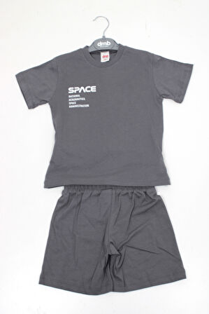 Dmb Erkek Çocuk Penye Şort Takım DMB-7651