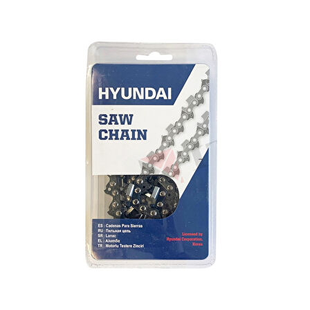 Hyundai 3.25” 1.3 mm 33 Diş Köşeli Kesik Testere Zinciri – Orijinal Yedek Parça