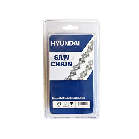 Hyundai 3.25” 1.3 mm 33 Diş Köşeli Kesik Testere Zinciri – Orijinal Yedek Parça