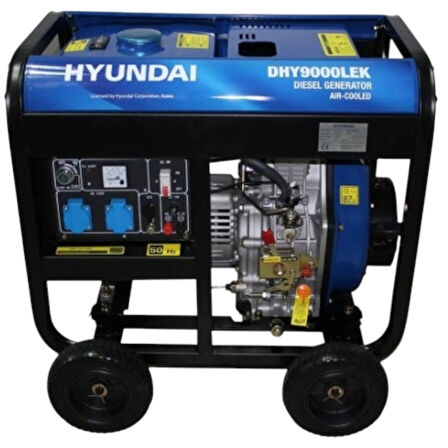 Hyundai DHY9000LEK Dizel Marşlı Jeneratör 7,5kVA