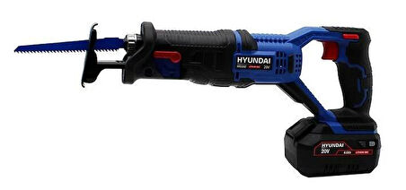 Hyundai HRS202 Akülü Tilki Kuyruğu Testere 20 V. 4 Ah. Set