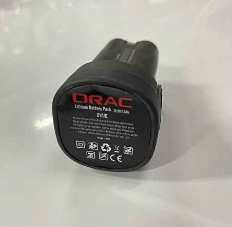 Orac Sc32 Ital Fx32 AKÜ 16.8 V. 2.6 Ah.