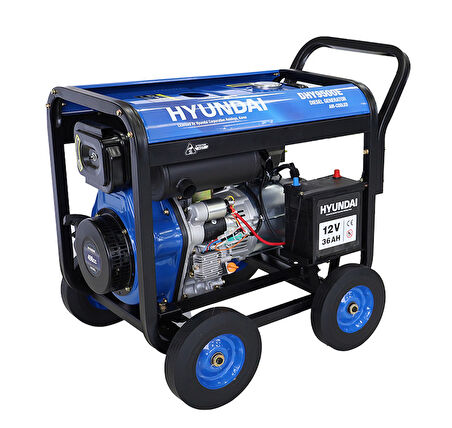Hyundai DHY9500E Dizel Jeneratör – 7.5 kVA Güç, Yüksek Performans ve Dayanıklılık