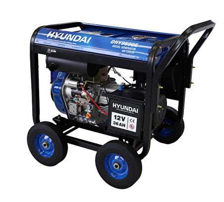Hyundai DHY9500E Dizel Jeneratör – 7.5 kVA Güç, Yüksek Performans ve Dayanıklılık