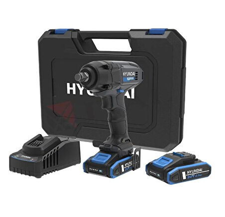 Hyundai IW20S-250T2T Akülü Darbeli Somun Sıkma Seti