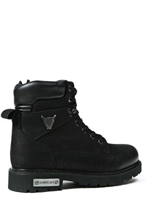 Hammer Jack Hakiki Deri Siyah Yıkama Nubuk Erkek Bot 102 18501-M