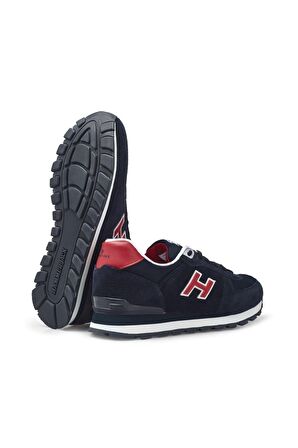 Hammer Jack Lacivert - Kırmızı Erkek Sneaker