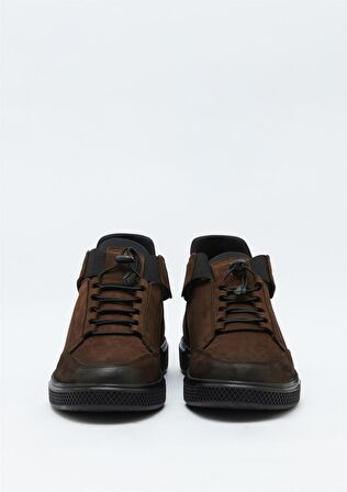 Hammer Jack Bilbao M Yuvarlak Burun Orta Topuk Bağcıklı Soğuk Havaya Dayanıklı spor Kahverengi Klasik Bot Nubuk