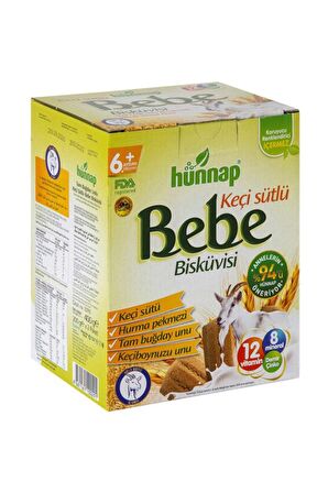 hünnap Keçi Sütlü Bebe Bisküvisi 400 gr