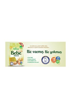 Keçi Sütlü Bebe Bisküvisi 2 Paket