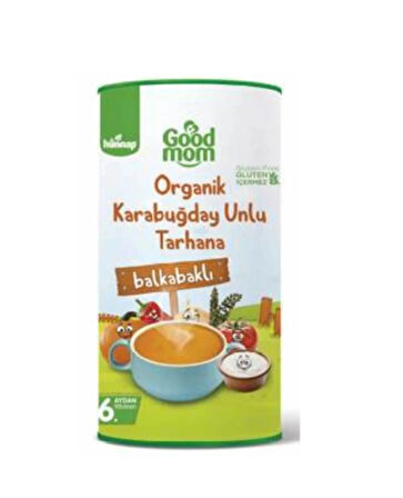 GOODMOM ORG. KARABUĞDAY UNLU TARHANA BALKABAKLI 200GR