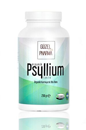 Organik Karnıyarık Otu (Psyllium) Tozu (250gr) - Güzel Gıda