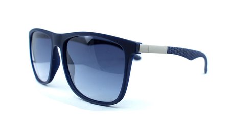 SWING  255 C255M 55  Unisex MAVİ Köşeli Çerçeve Güneş Gözlüğü