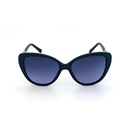 Siyah Çerçeveli Metal Saplı Kadın Güneş Gözlüğü