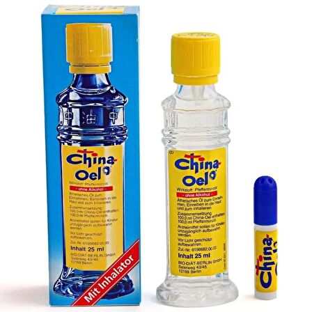 China Oel 25 ml Çin Yağı