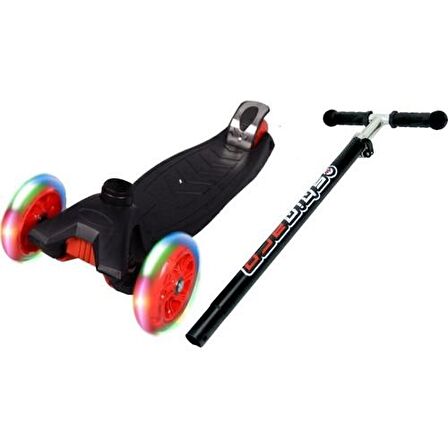 Can Toys Scooter Maxi Siyah CN-254S
