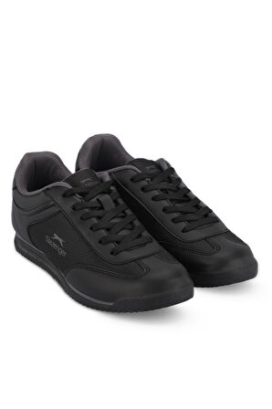 Slazenger MOJO I Erkek  Siyah / Koyu Gri Günlük Spor Ayakkabısı