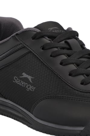 Slazenger MOJO I Erkek  Siyah / Koyu Gri Günlük Spor Ayakkabısı