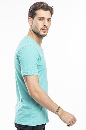 Slazenger SARGON IN Erkek  Koyu Yeşil Tişört