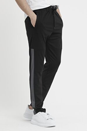Slazenger OXFORD Erkek Eşofman Altı Siyah Old