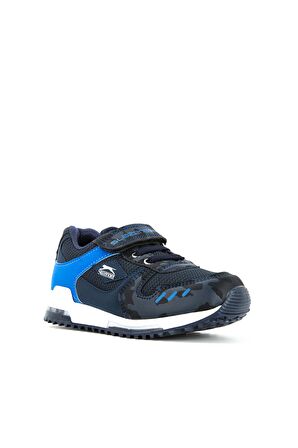 Slazenger EDMOND Sneaker Erkek Çocuk Ayakkabı Lacivert Kamuflaj