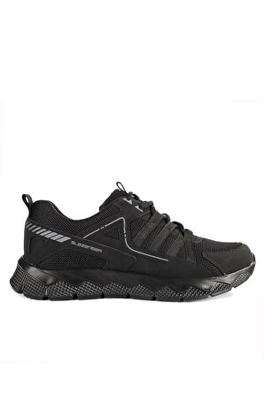 Slazenger ALONE I Sneaker Unisex Ayakkabı Siyah