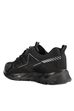 Slazenger ALONE I Sneaker Unisex Ayakkabı Siyah