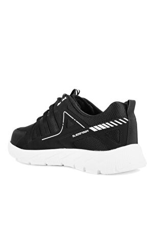 Slazenger ALONE I Sneaker Unisex Ayakkabı Siyah / Beyaz