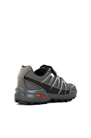Slazenger ADITYA Sneaker Erkek Çocuk Ayakkabı Koyu Gri / Beyaz