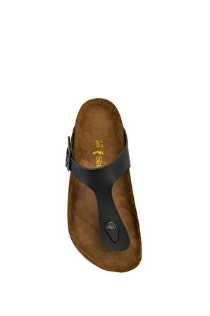 Slazenger LUKE Kadın Parmak Arası Plaj Siyah Terlik