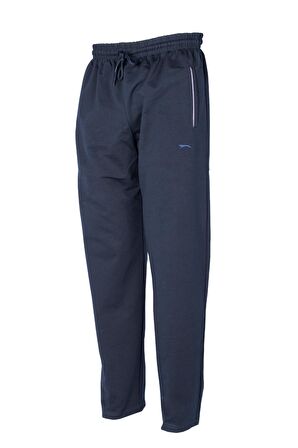 Slazenger JERRY Büyük Beden Erkek Cepli Lacivert Eşofman Altı