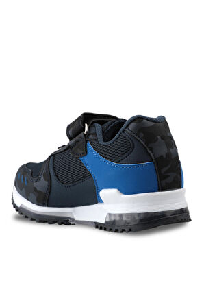 Slazenger EDMOND KTN Sneaker Erkek Çocuk Ayakkabı Lacivert Kamuflaj