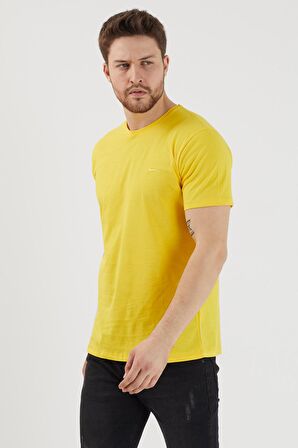 Slazenger SANDER I Erkek T-Shirt Sarı