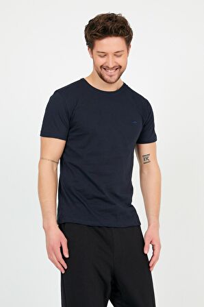 Slazenger SANDER I Erkek T-Shirt Lacivert