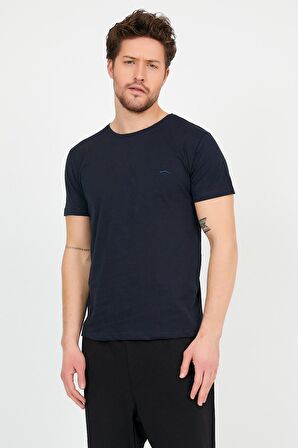 Slazenger SANDER I Erkek T-Shirt Lacivert