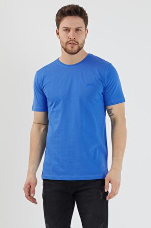 Slazenger SANDER I Erkek T-Shirt Mavi