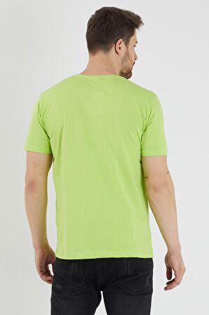 Slazenger SANDER I Erkek T-Shirt A.Yeşil