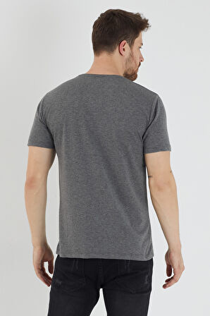 Slazenger SANDER KTN Erkek  Antrasit Tişört