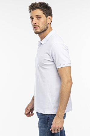 Slazenger SALVATOR Erkek T-Shirt Beyaz