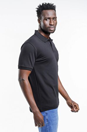 Slazenger SALVATOR Erkek T-Shirt Siyah